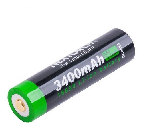 Bateria li-ion 18650 3400mAh - Nextorch