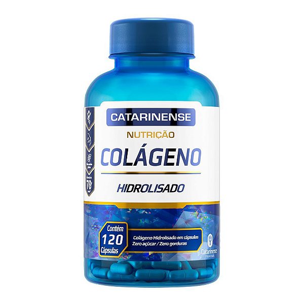Colágeno Hidrolisado 120 Cápsulas Catarinense