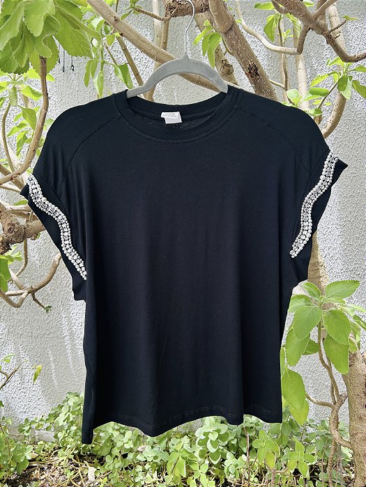 Blusa Muscle Preta Melinda