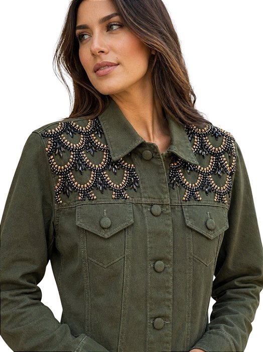 Jaqueta Feminina Olive Royale