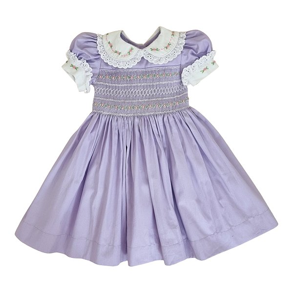 Vestido Infantil Simone - Lavanda