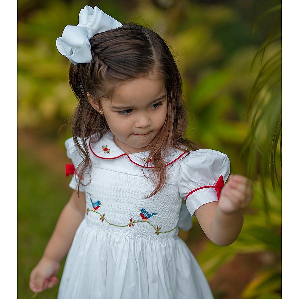 Vestido Infantil Branca De Neve Bebê Princesa Festa De