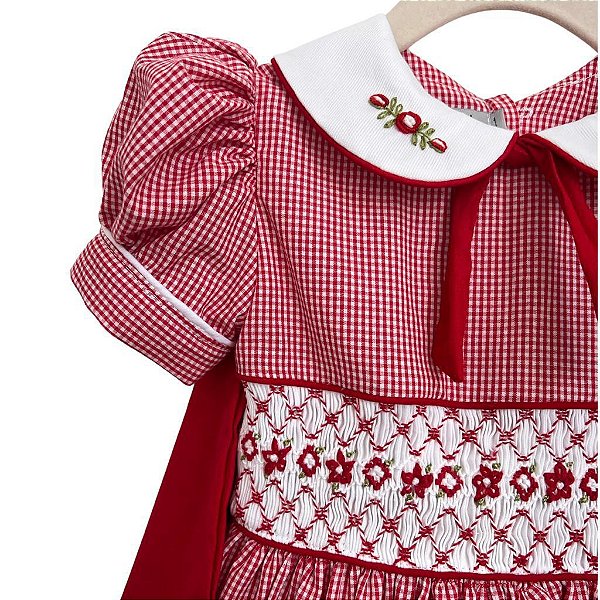 Roupinha de Boneca - Vestido de Chapelzinho Vermelho