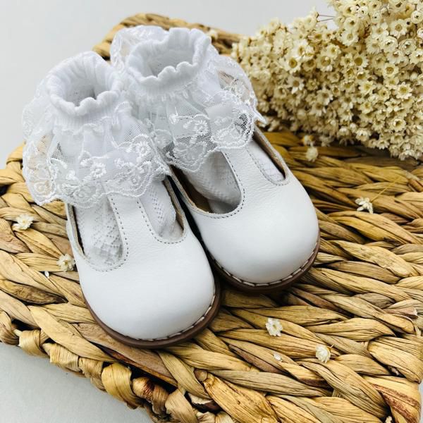 Sapato boneca infantil off 2024 white