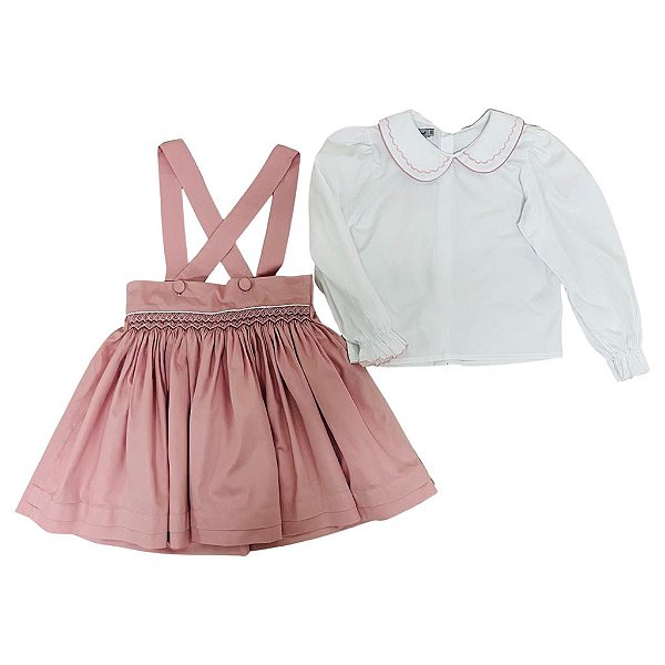 Salopete Infantil - Rose