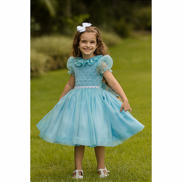 Vestido De Organza Infantil Vestido Infantil De Cetim Com Organza