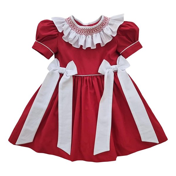 Vestido Infantil Livia - Vermelho