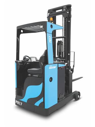 Empilhadeira Elétrica Retrátil PR1780 Carga 1700Kg Elevação 8.000mm Sem bateria e Carregador