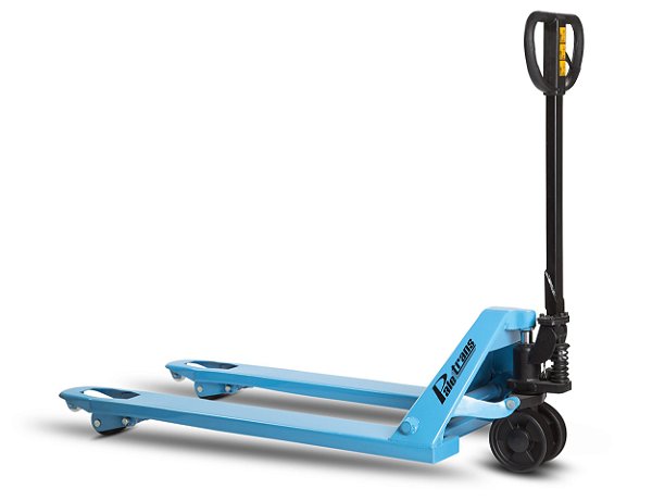 Paleteira manual 3.000Kg com roda tandem(dupla) em poliuretano - TM 3000 TP