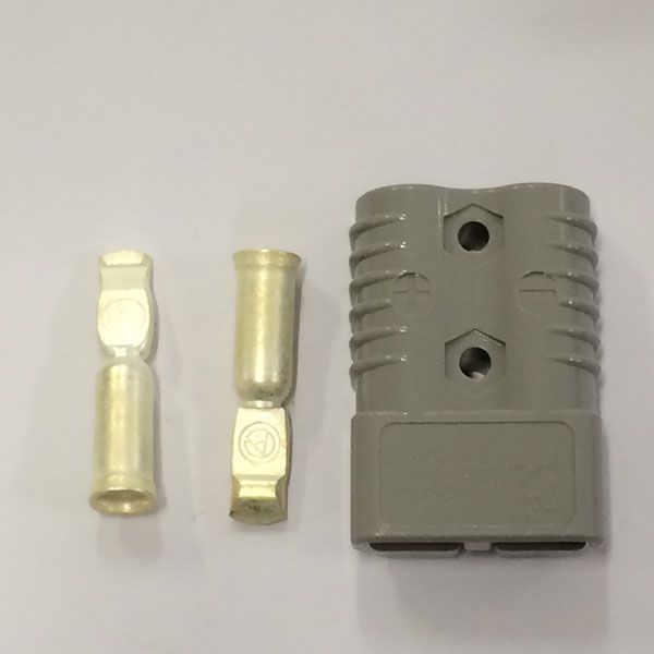 CONECTOR  DE BATERIA E CARREGADOR 160A-K20/PT/TE 18 (CINZA) - Código 0405105