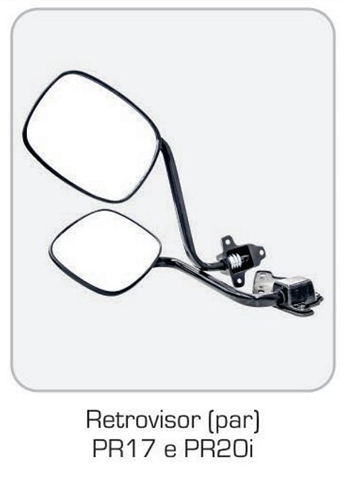 ESPELHO RETROVISOR RP 40 MBZ - Código 0433266
