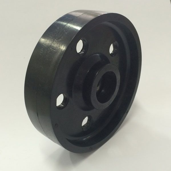 RODA DE DIRECAO DE NYLON - HP / PCH / PEM   ( 200 X 50 ) - Código 0400025