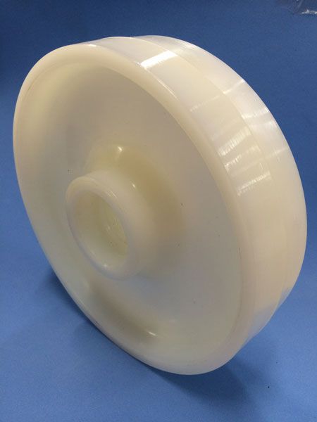 RODA DE DIRECAO NYLON - LM / LE   ( 200 X 50 ) - Código 0400035