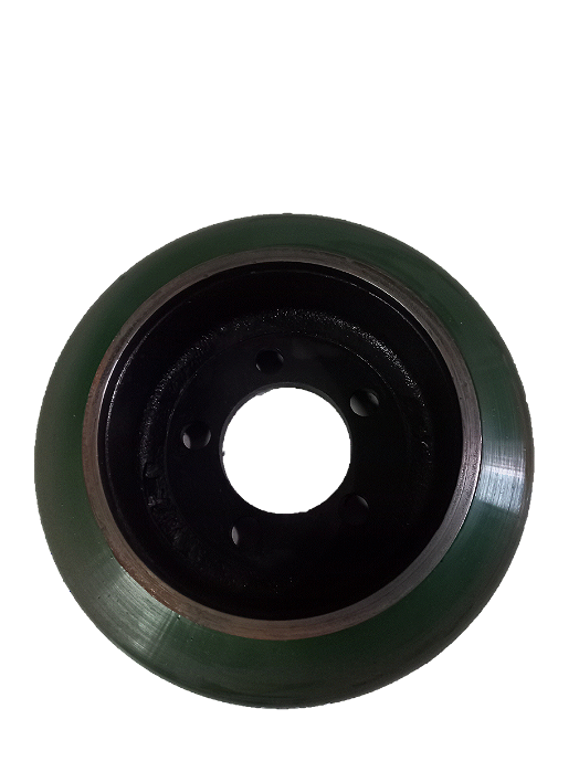KQL2301 Roda de Tração PU 245x75 - 5 Furos 178 - Empilhadeira UN - Cód.KQL2301