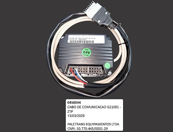 CABO DE COMUNICACAO G21001 - ZTP - Código 0450044