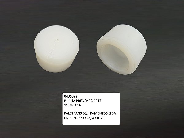 BUCHA PRENSADA PR17 - Código 0435322