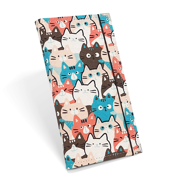 Porta Folhetos - Cats - Linho Impermeável