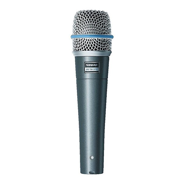Microfone Profissional Shure Beta 57A Bastão Supercardioide Para Instrumentos