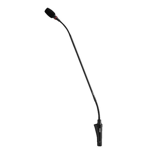 Microfone De Mesa Shure Cvg18Drs-B C Gooseneck Cardioide Para Instalações Corporativas