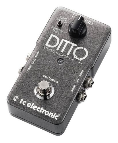 Pedal de Guitarra TC Electronic Ditto Stereo Looper - Made in Brazil