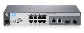Switch HP 2530-8G + 2 Portas Combo SFP/RJ45 J9777A