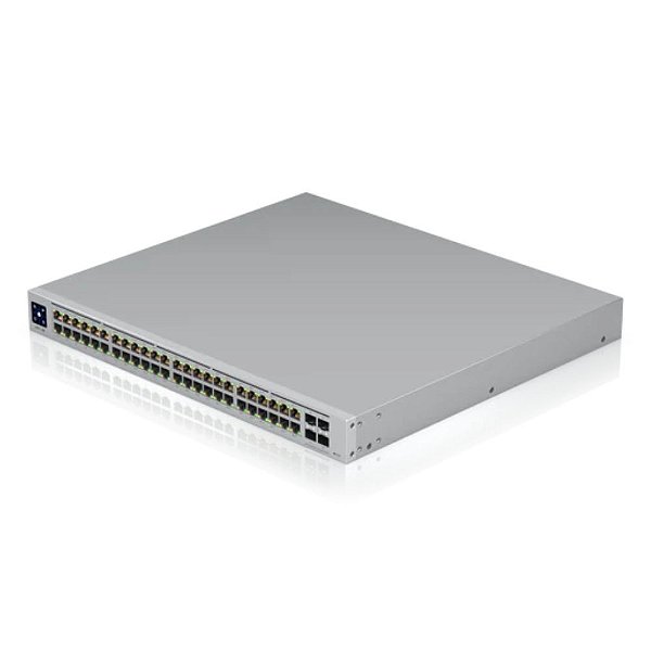 Switch 48 Portas Layer 3 PoE++ Ubiquiti Unifi USW-Pro-48-PoE