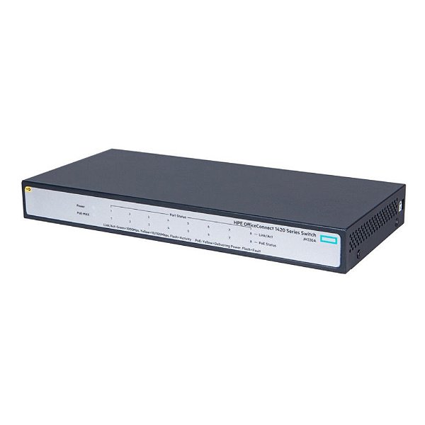 Switch HP OfficeConnect 1420 8G PoE+ 64W JH330A