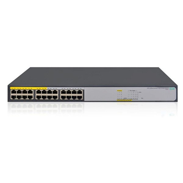 Switch HP OfficeConnect 1420 24G PoE+ 124W JH019A