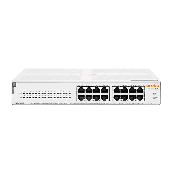 Switch Aruba Instant On 1430 L2 16G PoE CL4 124W R8R48A