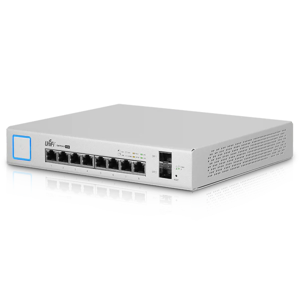 Switch Ubiquiti UniFi L2 8 PoE +2P SFP US-8-150W