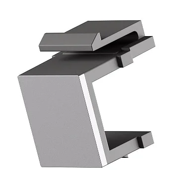 Inserção Keystone em Painel Descarregado Pacote com 24 Ubiquiti UACC-Keystone-Blank-Insert O