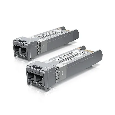 Módulo Óptico Ubiquiti 10G MM 300M LC 2-Pack UACC-OM-MM-10G-D-2 O