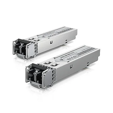 Módulo Óptico Ubiquiti 1G MM 550M LC 2-Pack UACC-OM-MM-1G-D-2 O