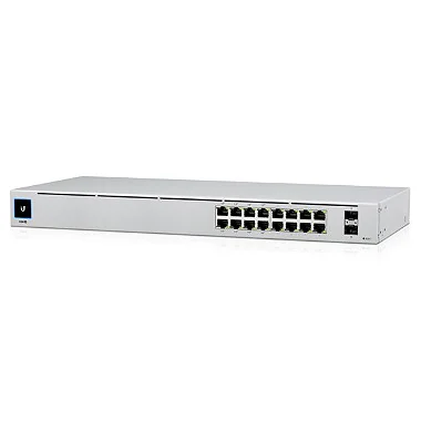 Switch Ubiquiti UniFi L2 16G 8P PoE+ 2P SFP USW-16-PoE O