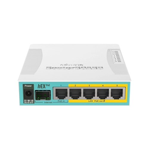 Roteador Routerboard Mikrotik RB960PGS (Hex PoE)