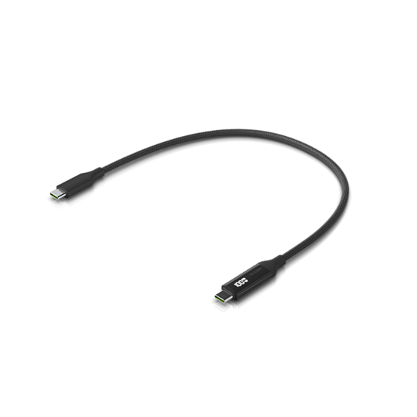 Cabo USB-C com Display de Carga Ubiquiti UACC-Cable-USB-100W-2M-BK