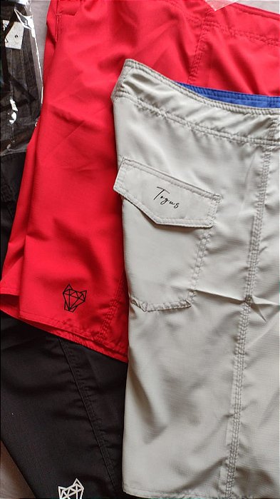 BERMUDA RIP STOP CÓS DE BOTÃO