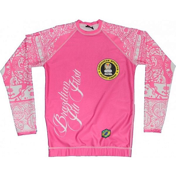 Rash Guard Maori Rosa