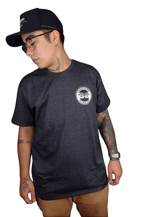 Camiseta Tauron Carlson Logo Mescla G