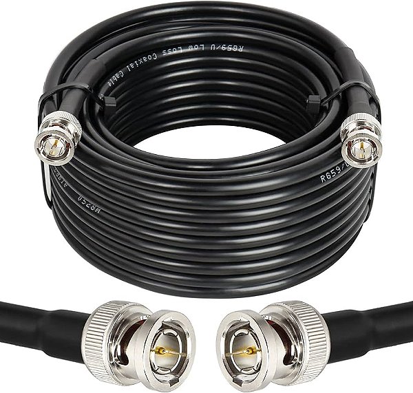 Cabo Sdi/bnc X Sdi/bnc 3g Hd De 75 Ohm (15 Metros)