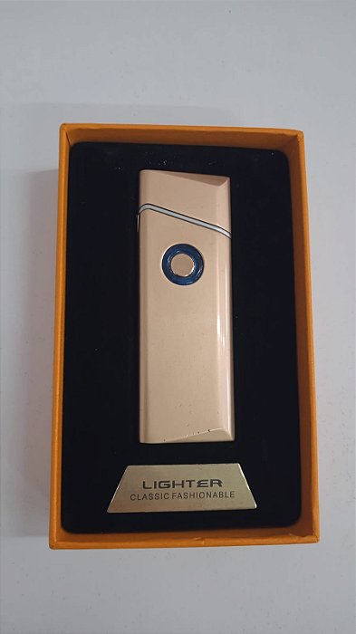 Isqueiro Lighter USB Recarregável - Rose