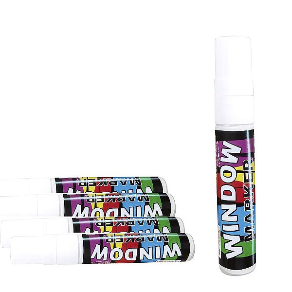 Caneta Branca - 15 Unid.