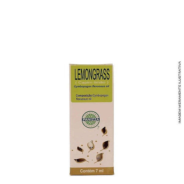 Óleo Essencial Lemongrass (Capim Limão) 7ml - Panizza