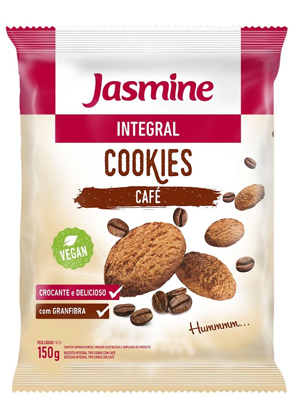 Cookies Integral Café 150g - Jasmine