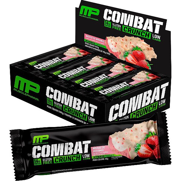 Combat Crunch Barra de Proteína 45g - Musclepharm