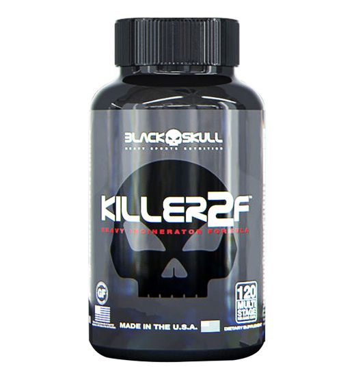 Killer2F - 120 cápsulas - Black Skull