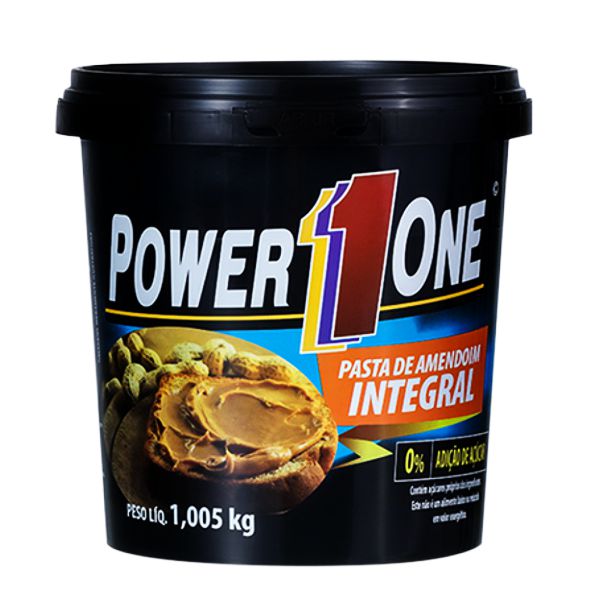 Pasta de Amendoim Torrado Integral 1,005Kg - Power One