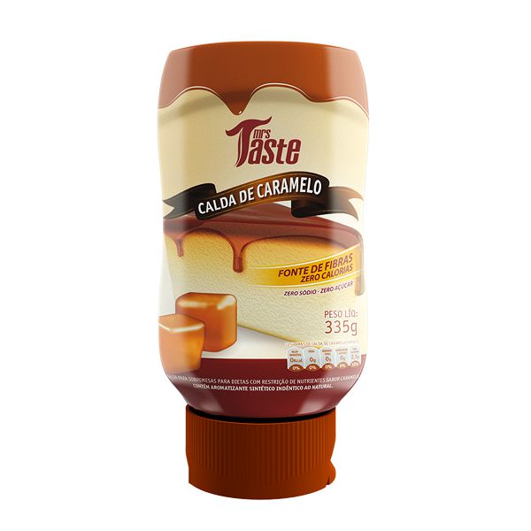 Calda de Caramelo - 335g - Mrs Taste