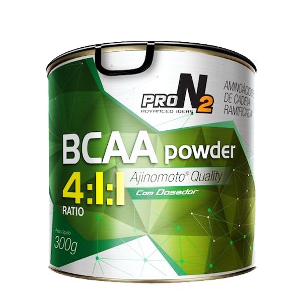 Bcaa Powder 4:1:1 (Pó)  300g - Pro N2