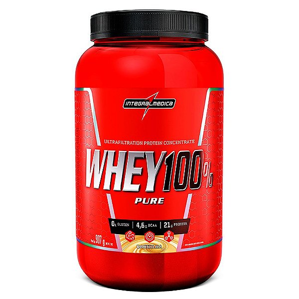 Whey Protein 100% Pure 907g Integralmedica